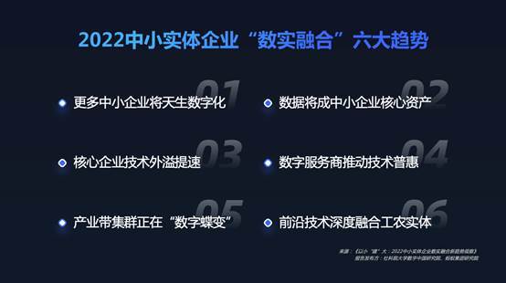 壯大數字技術服務市場，賦能中小企業數實融合——解讀《中小企業數實融合報告》核心建議
